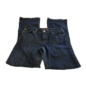 The Limited Women's Jeans Size 6R Dark Wash Bootcut Flare Mid Rise